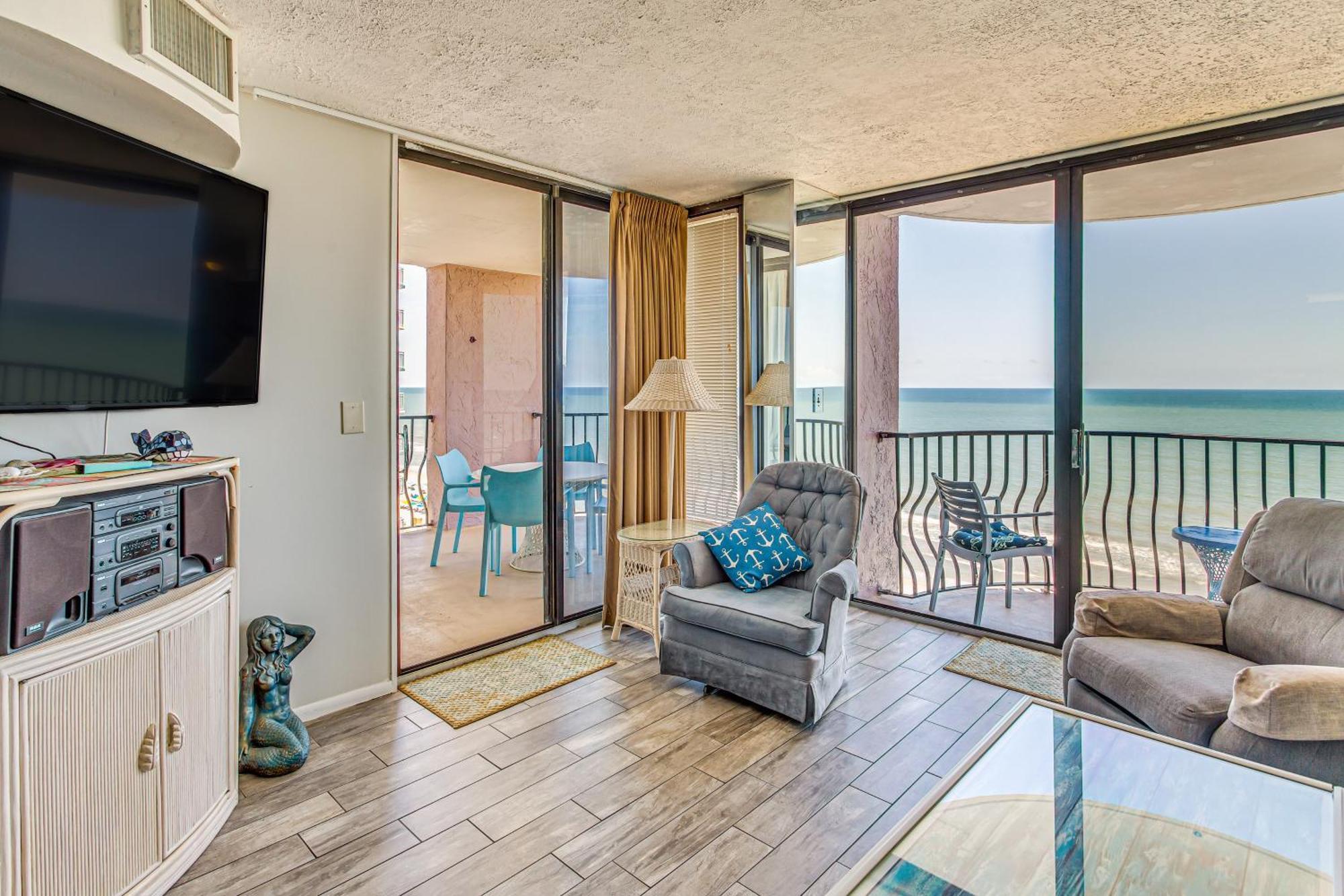 Myrtle Beach Oceanfront Condo With Covered Balcony! Exterior photo