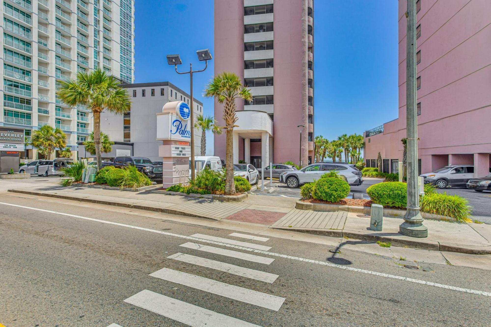 Myrtle Beach Oceanfront Condo With Covered Balcony! Exterior photo